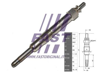  FT82730 FAST Свеча накаливания