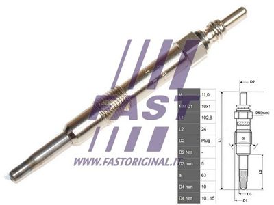  FT82703 FAST Свеча накаливания