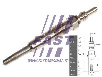  FT82726 FAST Свеча накаливания