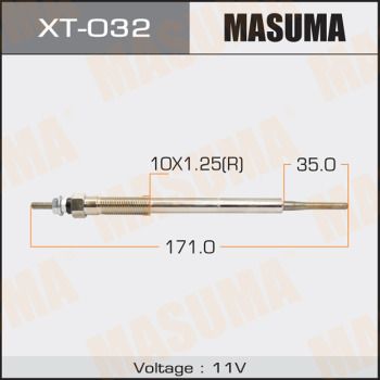  XT-032 MASUMA Свеча накаливания