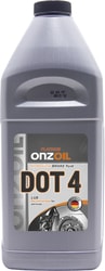  Тормозная жидкость ONZOIL DOT 4 LUX0.81