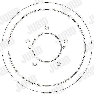  329310J JURID Тормозной барабан