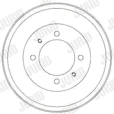  329303J JURID Тормозной барабан