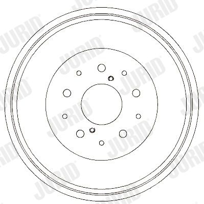  329311J JURID Тормозной барабан