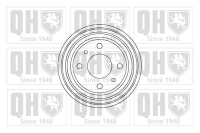  BDR115 QUINTON HAZELL Тормозной барабан