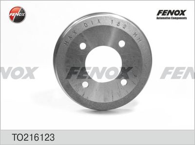  TO216123 FENOX Тормозной барабан