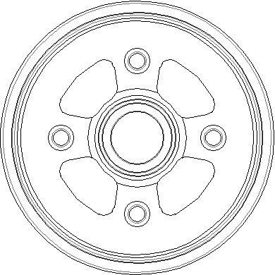  NDR301 NATIONAL Тормозной барабан