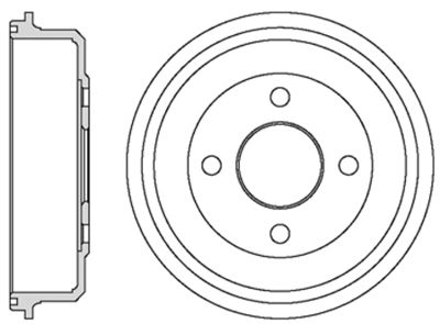  VBD640 MOTAQUIP Тормозной барабан