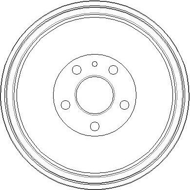 NDR215 NATIONAL Тормозной барабан