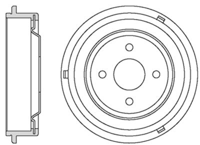  VBD605 MOTAQUIP Тормозной барабан