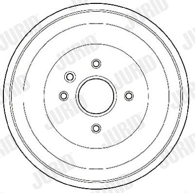  329028J JURID Тормозной барабан