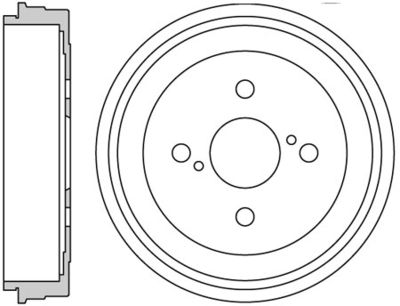  VBE693 MOTAQUIP Тормозной барабан