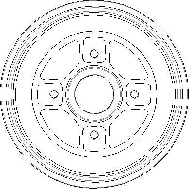  NDR335 NATIONAL Тормозной барабан