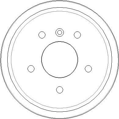  NDR263 NATIONAL Тормозной барабан