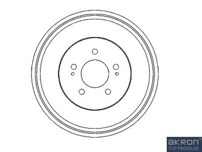  1120043 AKRON-MALÒ Тормозной барабан