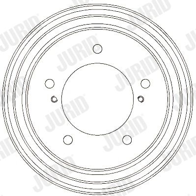  329277J JURID Тормозной барабан