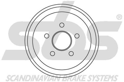  1825259303 sbs Тормозной барабан