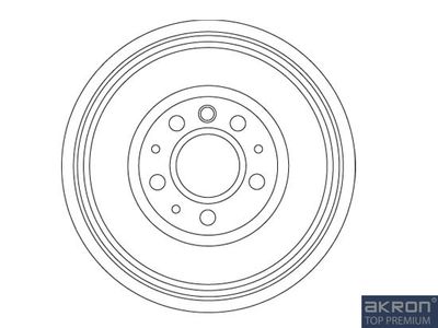  1120095 AKRON-MALÒ Тормозной барабан