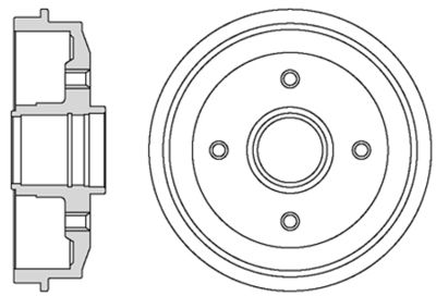  VBD629 MOTAQUIP Тормозной барабан