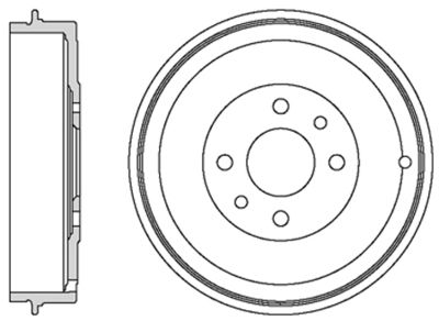  VBD40 MOTAQUIP Тормозной барабан
