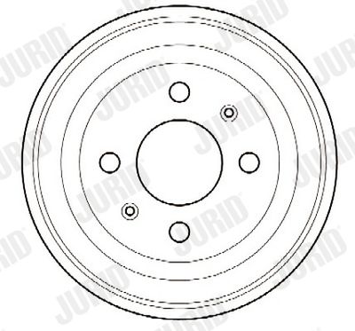  329002J JURID Тормозной барабан