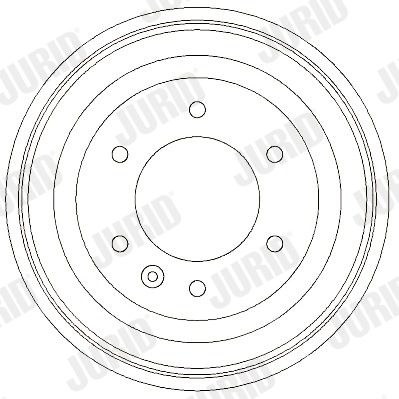  329300J JURID Тормозной барабан